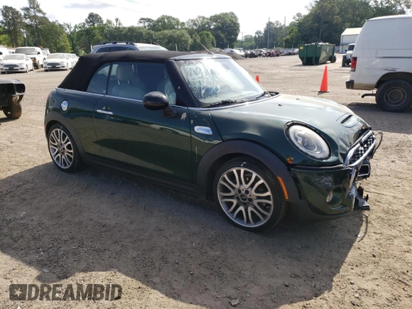 2017 MINI Convertible Cooper S with VIN WMWWG9C35H3C81271, listed as a Copart auction lot 59088335 with 101,181 mi miles and Salvage title. Bid and sale history available at DreamBid. Image 4.