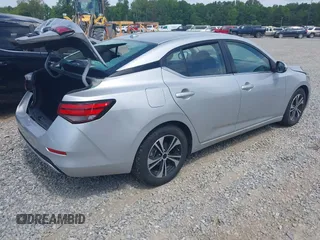 2023 Nissan Sentra SV with VIN 3N1AB8CV8PY295288, listed as a IAAI auction lot 42120157 with 55,318 mi miles. Bid and sale history available at carsss.com. Image 4.