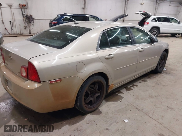 2009 Chevrolet Malibu 1LS with VIN 1G1ZG57B694163581, listed as a IAAI auction lot 41951845 with 92,559 mi miles and . Bid and sale history available at DreamBid. Image 4.