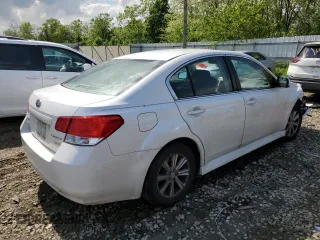 2011 Subaru Legacy Premium Power Moon with VIN 4S3BMBG62B3262056, listed as a Copart auction lot 55892065 with Not provided miles and Salvage title. Bid and sale history available at DreamBid. Image 4.