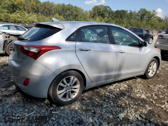 2013 Hyundai Elantra GT with VIN KMHD35LEXDU109993, listed as a Copart auction lot 72182534 with 79,647 mi miles and Salvage Title. Bid and sale history available at carsss.com. Image 3.