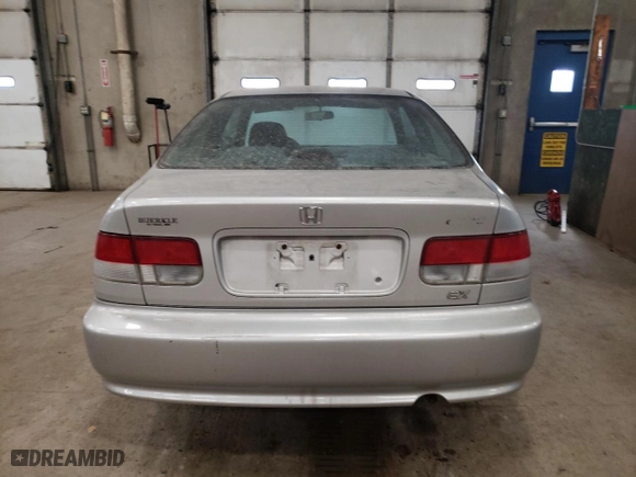 2000 Honda Civic EX with VIN 1HGEJ8144YL107793, listed as a Copart auction lot 47677235 with 117,850 mi miles and Clean Title. Bid and sale history available at carsss.com. Image 6.