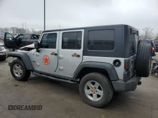 2008 Jeep Wrangler Unlimited X with VIN 1J4GA39188L653530, listed as a Copart auction lot 52585055 with 177,824 mi miles and Salvage Title. Bid and sale history available at carsss.com. Image 2.