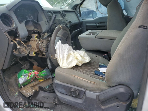 2011 Ford F-250 XL with VIN 1FT7X2B69BEA69623, listed as a Copart auction lot 55387695 with Not provided miles and Salvage title. Bid and sale history available at DreamBid. Image 7.