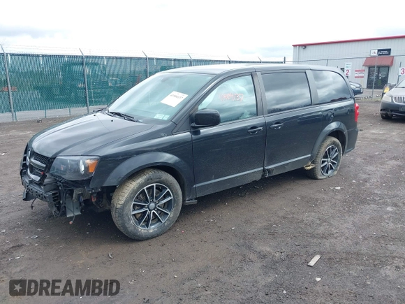 2019 Dodge Grand Caravan SE with VIN 2C4RDGBG8KR524598, listed as a IAAI auction lot 41904137 with 108,308 mi miles and . Bid and sale history available at DreamBid. Image 2.