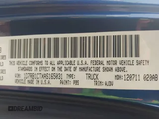 2010 Dodge 1500 SLT с VIN 1D7RB1CTXAS165031, выставлен на аукционе IAAI как лот 42372163 с пробегом 57 489 миль миль и . История ставок и продаж доступна на DreamBid. Изображение 9.