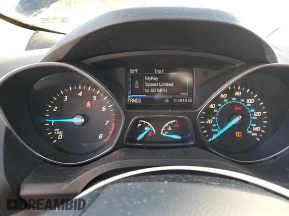 2014 Ford Escape Titanium with VIN 1FMCU9J94EUE57909, listed as a Copart auction lot 51955785 with 154,819 mi miles and Salvage Title. Bid and sale history available at DreamBid. Image 9.