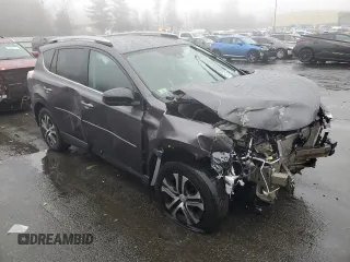 2017 Toyota RAV4 LE with VIN 2T3BFREV8HW590245, listed as a Copart auction lot 43075845 with 115,964 mi miles and Non Repairable. Bid and sale history available at carsss.com. Image 4.
