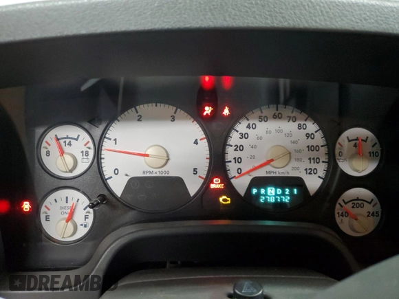 2006 Dodge 3500 Laramie z VIN 3D7LX38C96G145654, wystawiony jako Copart lot #75661224 z przebiegiem 278 772 mil mil oraz Szkoda całkowita • Salvage title. Historia ofert i sprzedaży dostępna na DreamBid. Obrazek 9.