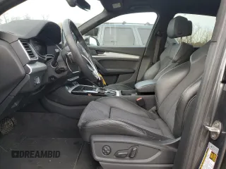 2023 Audi Q5 S line Premium Plus with VIN WA1E2AFY4P2069690, listed as a Copart auction lot 80200504 with 28,090 mi miles and Salvage title. Bid and sale history available at DreamBid. Image 7.