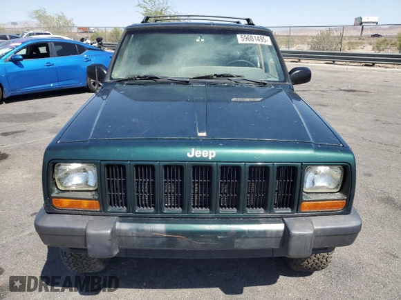 2001 Jeep Cherokee Sport with VIN 1J4FF48S91L610463, listed as a Copart auction lot 59601495 with Not provided miles and Salvage title. Bid and sale history available at DreamBid. Image 5.