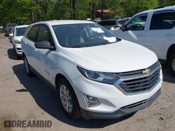 2020 Chevrolet Equinox LS with VIN 3GNAXHEV6LS527239, listed as a IAAI auction lot 41970034 with 145,197 mi miles and . Bid and sale history available at DreamBid. Image 1.