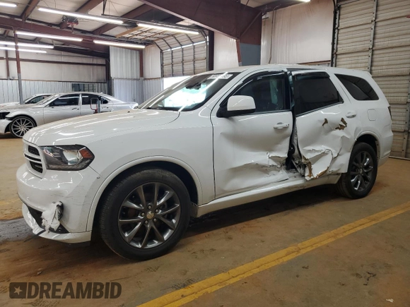 2015 Dodge Durango SXT with VIN 1C4RDHAG8FC849841, listed as a Copart auction lot 58924195 with 81,270 mi miles and Salvage title. Bid and sale history available at DreamBid. Image 1.