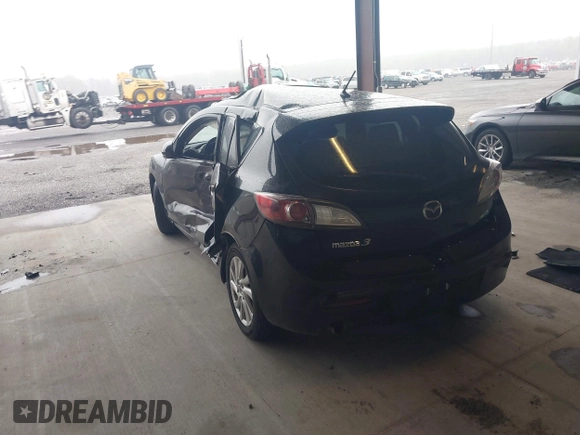 2012 Mazda 3 i Grand Touring with VIN JM1BL1M82C1638304, listed as a IAAI auction lot 41961638 with 110,321 mi miles and . Bid and sale history available at DreamBid. Image 3.
