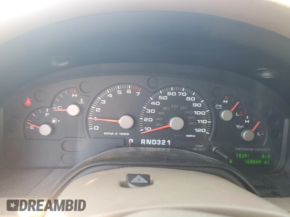 2005 Ford Explorer Eddie Bauer with VIN 1FMZU64K85UB38522, listed as a Copart auction lot 80958904 with 168,668 mi miles and Salvage title. Bid and sale history available at DreamBid. Image 9.