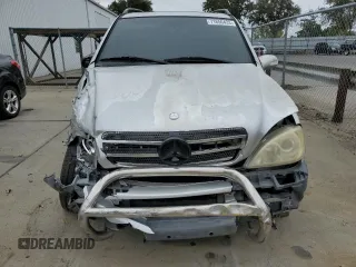2003 Mercedes-Benz M-Class 5.0L with VIN 4JGAB75E63A404894, listed as a Copart auction lot 71650433 with 0 mi miles and Non Repairable. Bid and sale history available at carsss.com. Image 5.