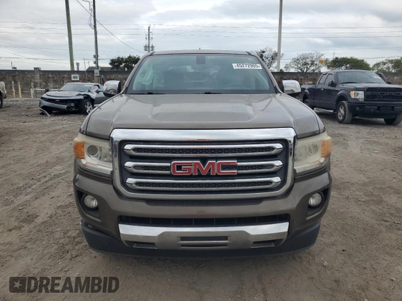 2015 GMC Canyon 2WD SLT with VIN 1GTG5CE31F1118775, listed as a Copart auction lot 45272905 with 119,639 mi miles and Salvage Title. Bid and sale history available at carsss.com. Image 5.