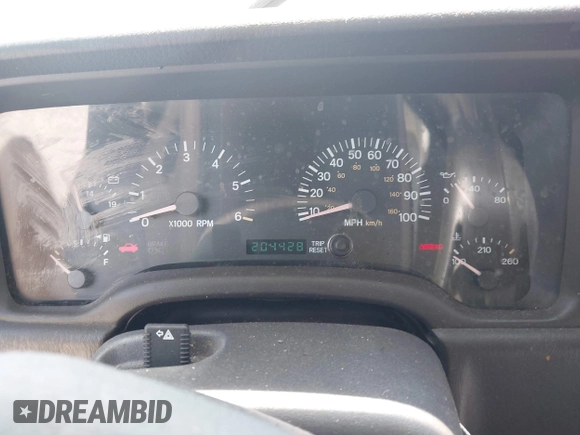 2000 Jeep Cherokee with VIN 1J4FF48S5YL174768, listed as a IAAI auction lot 42411154 with 204,428 mi miles and . Bid and sale history available at DreamBid. Image 16.