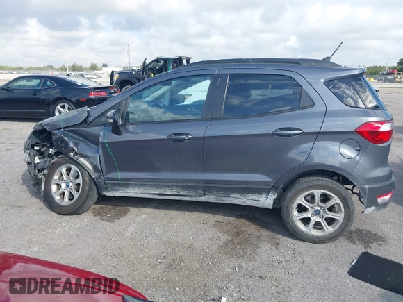 2021 Ford EcoSport SE with VIN MAJ3S2GE4MC444447, listed as a IAAI auction lot 41482594 with 70,881 mi miles and . Bid and sale history available at DreamBid. Image 15.