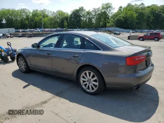 2013 Audi A6 Premium Plus with VIN WAUGGAFC5DN054949, listed as a Copart auction lot 59535535 with 225,246 mi miles and Clean title. Bid and sale history available at DreamBid. Image 2.