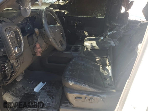 2020 GMC Sierra 2500HD SLT z VIN 1GT49NEY3LF132884, wystawiony jako Copart lot #45760305 z przebiegiem Nie podano mil oraz Szkoda całkowita • Salvage title. Historia ofert i sprzedaży dostępna na DreamBid. Obrazek 7.