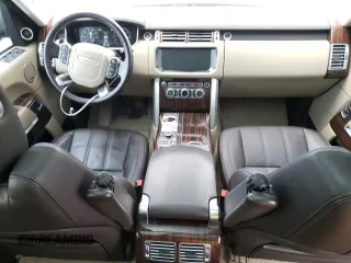 2017 Land Rover Range Rover HSE z VIN SALGS2FV7HA325380, wystawiony jako Copart lot #60112055 z przebiegiem 81 610 mil mil oraz Czysty tytuł • Clean title. Historia ofert i sprzedaży dostępna na DreamBid. Obrazek 8.