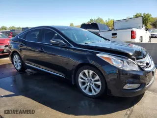 2012 Hyundai Azera with VIN KMHFG4JG1CA177868, listed as a Copart auction lot 73169574 with 90,657 mi miles and Salvage Title. Bid and sale history available at carsss.com. Image 4.