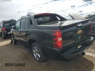 2012 Chevrolet Avalanche LTZ with VIN 3GNTKGE76CG110421, listed as a Copart auction lot 75436804 with 159,044 mi miles and Salvage Title. Bid and sale history available at DreamBid. Image 2.