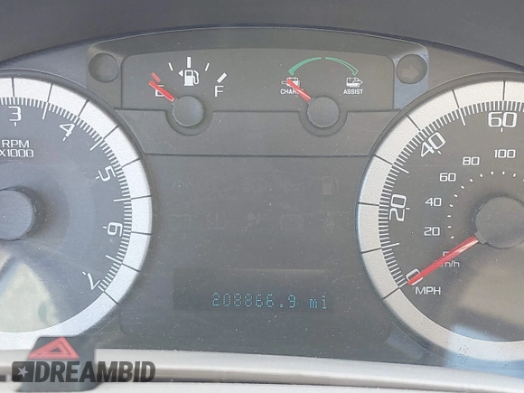 2008 Ford Escape Hybrid z VIN 1FMCU59H08KA05248, wystawiony jako IAAI lot #42193949 z przebiegiem 208 866 mil mil oraz . Historia ofert i sprzedaży dostępna na DreamBid. Obrazek 7.
