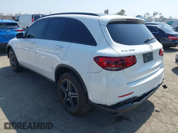 2021 Mercedes-Benz GLC 300 z VIN W1N0G8DB5MV276777, wystawiony jako IAAI lot #42451723 z przebiegiem 71 022 mil mil oraz . Historia ofert i sprzedaży dostępna na DreamBid. Obrazek 3.