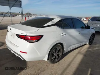2021 Nissan Sentra SV with VIN 3N1AB8CV4MY220650, listed as a IAAI auction lot 41383290 with 87,547 mi miles and . Bid and sale history available at DreamBid. Image 4.
