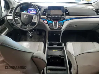 2022 Honda Odyssey Elite z VIN 5FNRL6H97NB011977, wystawiony jako Copart lot #56356345 z przebiegiem 58 803 mil mil oraz Szkoda całkowita • Salvage title. Historia ofert i sprzedaży dostępna na DreamBid. Obrazek 8.