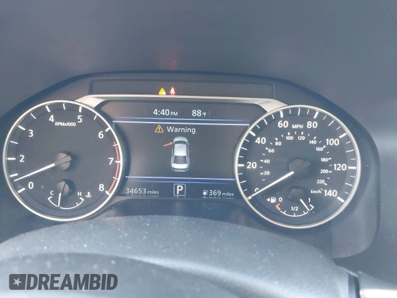 2024 Nissan Altima SR z VIN 1N4BL4CV7RN391989, wystawiony jako IAAI lot #42373504 z przebiegiem 34 653 mil mil oraz . Historia ofert i sprzedaży dostępna na DreamBid. Obrazek 7.