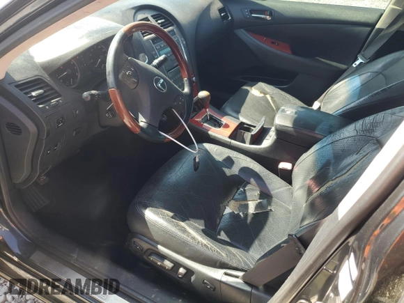 2009 Lexus ES 330 with VIN JTHBJ46G592304670, listed as a Copart auction lot 53319345 with 218,569 mi miles and Salvage Title. Bid and sale history available at DreamBid. Image 7.
