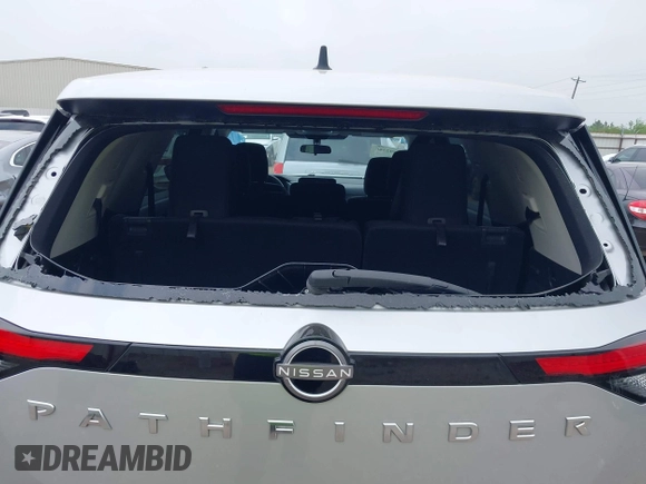 2023 Nissan Pathfinder S with VIN 5N1DR3AA7PC264417, listed as a IAAI auction lot 41892386 with 18,116 mi miles and . Bid and sale history available at DreamBid. Image 17.