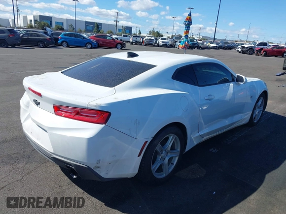 2016 Chevrolet Camaro 1LT with VIN 1G1FB1RX9G0188059, listed as a IAAI auction lot 41685623 with 101,254 mi miles. Bid and sale history available at carsss.com. Image 4.