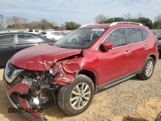 2017 Nissan Rogue S with VIN JN8AT2MT6HW393849, listed as a Copart auction lot 43326035 with 81,459 mi miles and Salvage Title. Bid and sale history available at carsss.com. Image 1.