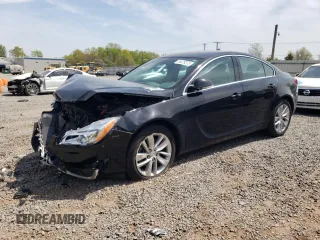 2017 Buick Regal Premium II with VIN 2G4GR5GX4H9136956, listed as a Copart auction lot 54479275 with 48,875 mi miles and Salvage title. Bid and sale history available at DreamBid. Image 1.