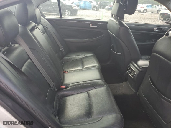 2012 Hyundai Genesis 4.6L with VIN KMHGC4DF8CU177920, listed as a Copart auction lot 73369394 with 134,859 mi miles and Salvage Title. Bid and sale history available at carsss.com. Image 10.