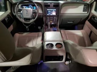 2015 Lincoln Navigator with VIN 5LMJJ2JT4FEJ14755, listed as a Copart auction lot 42021725 with 72,711 mi miles and Salvage Title. Bid and sale history available at carsss.com. Image 8.