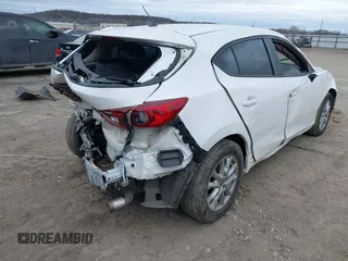2018 Mazda 3 Sport with VIN 3MZBN1K7XJM215827, listed as a IAAI auction lot 41170244 with 47,209 mi miles and . Bid and sale history available at DreamBid. Image 4.