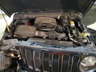 2021 Jeep Wrangler Unlimited 80th Anniversary with VIN 1C4HJXDN1MW738407, listed as a Copart auction lot 46140325 with 50,824 mi miles and Salvage title. Bid and sale history available at DreamBid. Image 13.