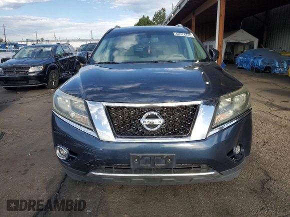 2013 Nissan Pathfinder SV с VIN 5N1AR2MM1DC664200, выставлен на аукционе Copart как лот 60514375 с пробегом 139 652 миль миль и Списание • Salvage title. История ставок и продаж доступна на DreamBid. Изображение 5.