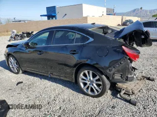 2015 Mazda 6 i Touring with VIN JM1GJ1V59F1202893, listed as a Copart auction lot 52544625 with 138,387 mi miles and Salvage Title. Bid and sale history available at carsss.com. Image 2.