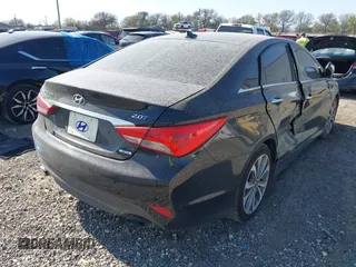 2014 Hyundai Sonata Limited with VIN 5NPEC4AB8EH816212, listed as a IAAI auction lot 41778398 with 203,974 mi miles and . Bid and sale history available at DreamBid. Image 4.