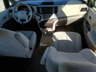 2012 Toyota Sienna with VIN 5TDKA3DC8CS016489, listed as a Copart auction lot 46416595 with 136,037 mi miles and Salvage Title. Bid and sale history available at DreamBid. Image 8.