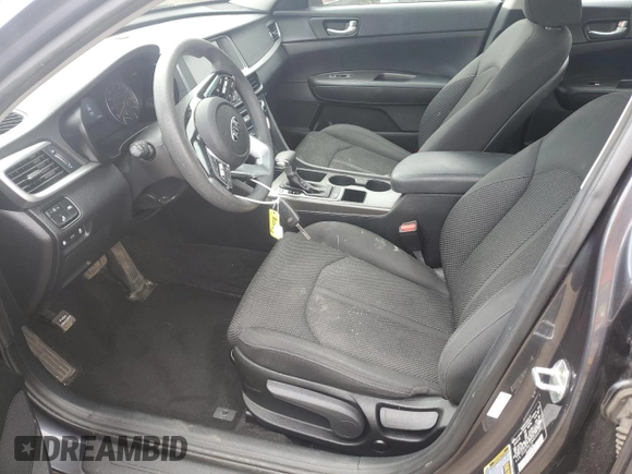 2019 Kia Optima LX with VIN 5XXGT4L34KG305263, listed as a Copart auction lot 52525685 with 87,438 mi miles and Salvage Title. Bid and sale history available at carsss.com. Image 7.