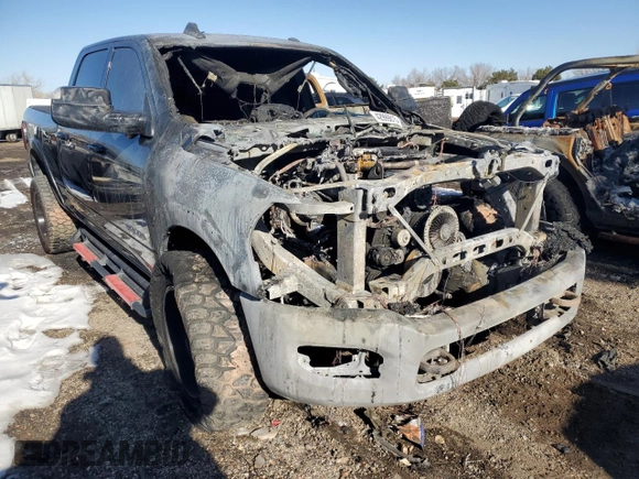 2019 Ram 2500 Laramie with VIN 3C6UR5FLXKG548602, listed as a Copart auction lot 42999815 with Not provided miles and Non repairable. Bid and sale history available at DreamBid. Image 4.