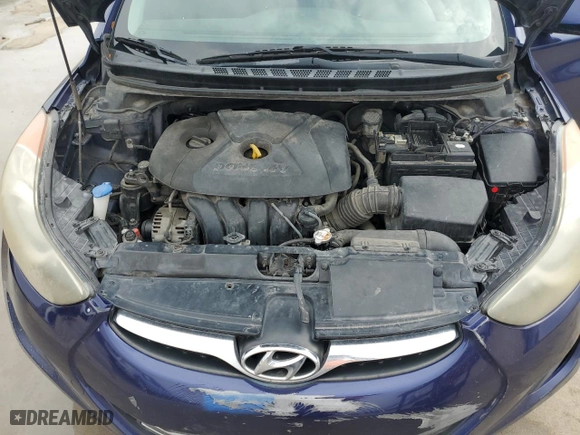 2013 Hyundai Elantra GLS PZEV with VIN 5NPDH4AE9DH348254, listed as a Copart auction lot 47541245 with 178,074 mi miles and Salvage Title. Bid and sale history available at carsss.com. Image 11.
