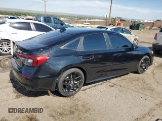 2022 Honda Civic Sedan Sport with VIN 2HGFE2F50NH567775, listed as a Copart auction lot 63543364 with 62,920 mi miles and Clean Title. Bid and sale history available at carsss.com. Image 3.